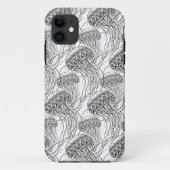 Jelly Fish Doodle Case-Mate iPhone Case (Achterkant)