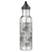 Jelly Fish Doodle Waterfles (Rechts)