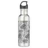 Jelly Fish Doodle Waterfles (Voorkant)