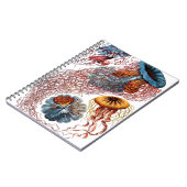 Jelly Fish door Ernst Haeckel Notitieboek (Linkerzijde)