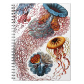 Jelly Fish door Ernst Haeckel Notitieboek (Voorkant)