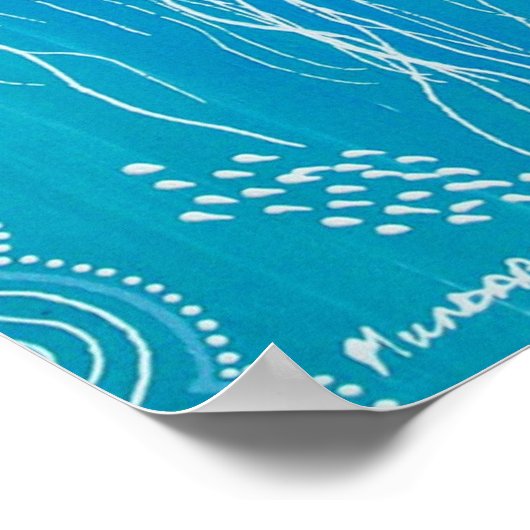 Jelly Fish Dreaming van het Poster Mundara (Hoek)