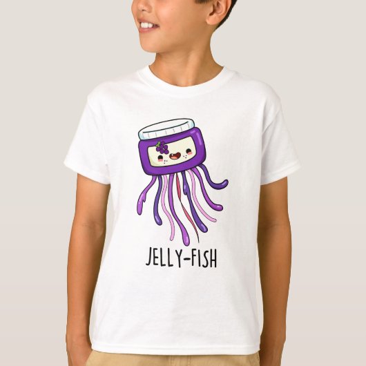 Jelly-fish Funny Jelly Jar Pun T-shirt (Voorkant)