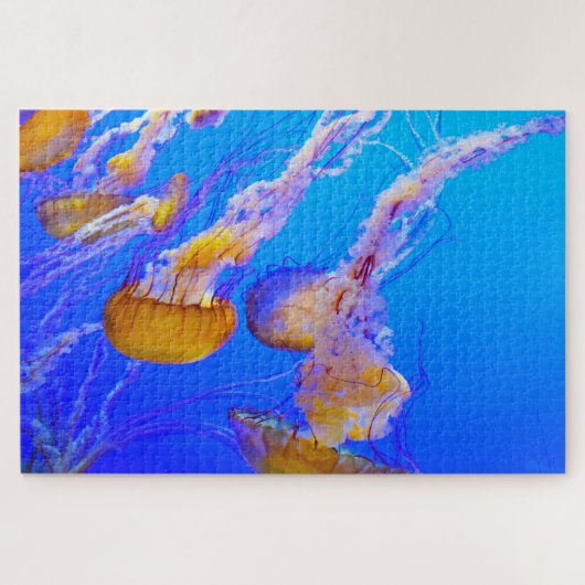 Jelly Fish Jigzaag Puzzle Legpuzzel (Horizontaal)