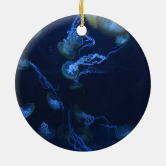 Jelly Fish Keramisch Ornament (Achterkant)