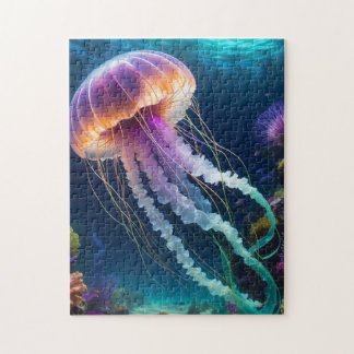Jelly fish puzzel legpuzzel