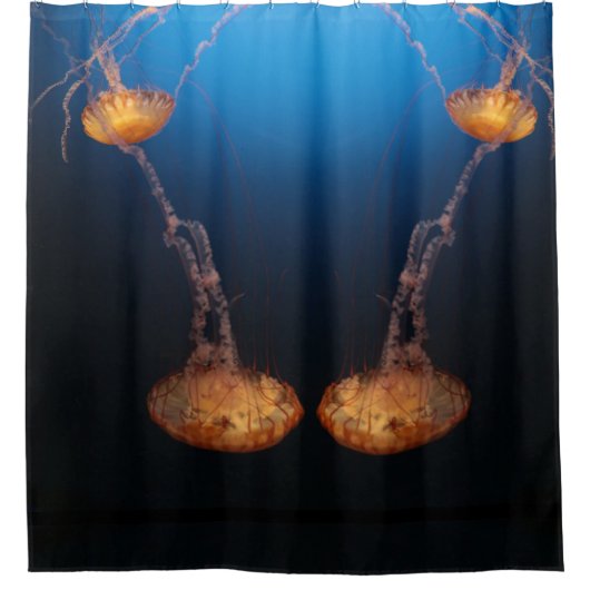 Jelly fish Shower Curtain Douchegordijn (Voorkant)