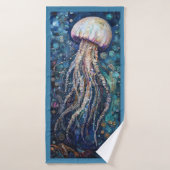 Jelly Fish Strandlaken Badhanddoek (Badhanddoek)