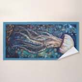 Jelly Fish Strandlaken Badhanddoek (Badhanddoek)