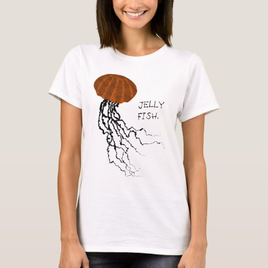 Jelly fish t-shirt (Voorkant)