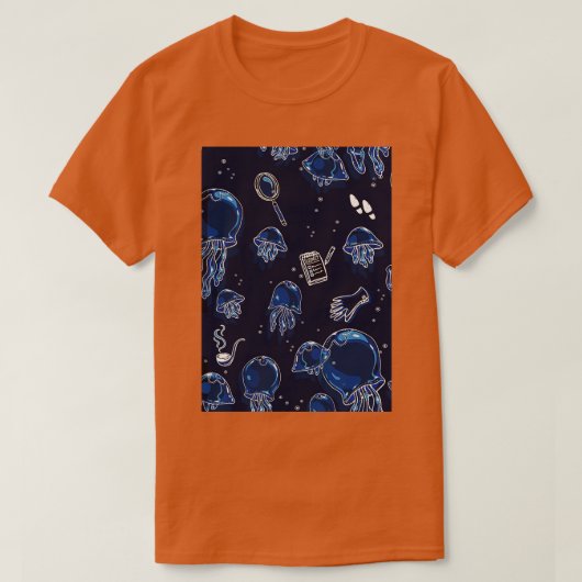 Jelly fish t-shirt (Design voorkant)