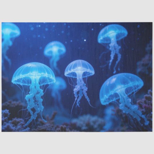 Jelly Fish Tissue/Craft Paper Tissuepapier (Voorkant)