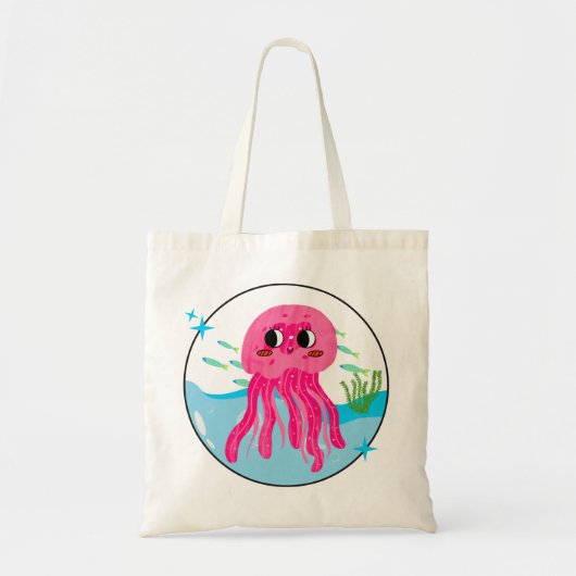 Jelly Fish Tote Bag (Voorkant)