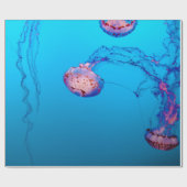 JELLY FISHES ONDERWATER CADEAUPAPIER (Vlak)