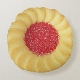Jelly Fled Cookie Pillow Rond Kussen