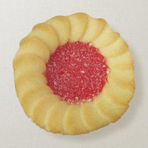 Jelly Fled Cookie Pillow Rond Kussen