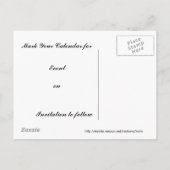 Jelly Fled Donut Aankondigingskaart (Achterkant)