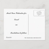 Jelly Fled Donut Aankondigingskaart (Achterkant)