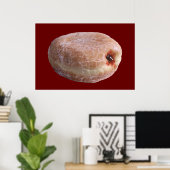 Jelly Fled Donut Poster (Thuiskantoor)