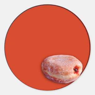 Jelly Fled Donut Ronde Sticker