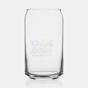 Jelly Good – Cute Jelly Punt T-Shirt Design Blikvorm Glas