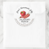 Jelly Label  Jalapeño en Red Bell Pepper (Tas)