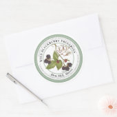 Jelly Label met  BLACKBERRY-illustratie (Envelop)