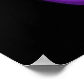 Jelly-llujah Funny Jelly Pun Dark BG Poster (Hoek)