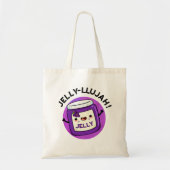 Jelly-llujah Funny Jelly Pun Tote Bag (Voorkant)
