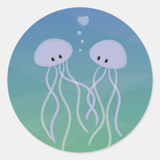 Jelly Love Ronde Sticker (Voorkant)
