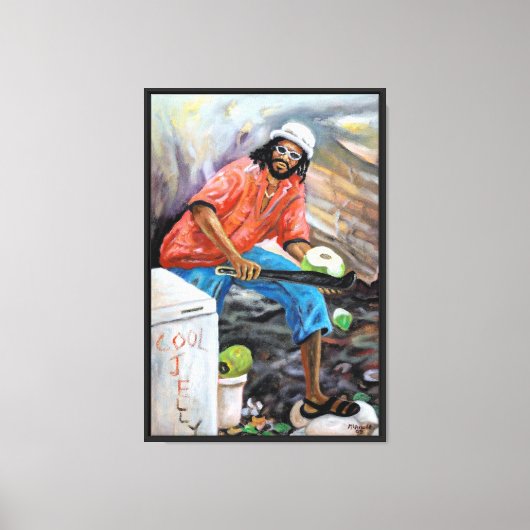 Jelly Man Canvas Afdruk (Voorkant)