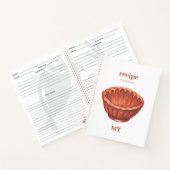 Jelly Mold Recipe Cookbook Monogram Notitieboek (Binnen)