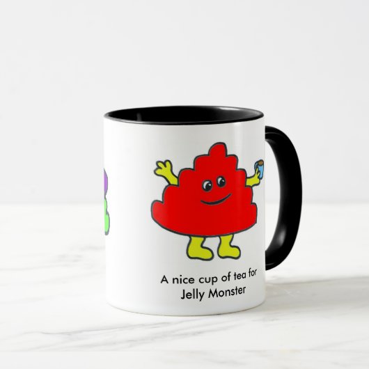 Jelly Monster mok (Jellyland) (Voorkant rechts)