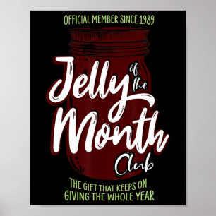 Jelly of the Month Club Leuke Mannen en Vrouwen Ke Poster