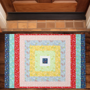 Jelly Roll Bloemrijke Regenboog Dekens Quiltstof Deurmat