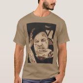 Jelly Roll Hand Drawn Portrait retro T-shirt (Voorkant)