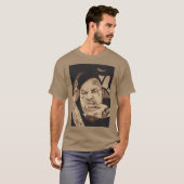 Jelly Roll handgetekend portret retro T-shirt (Voorkant volledig)