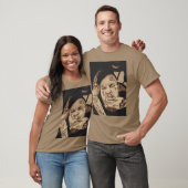 Jelly Roll handgetekend portret retro T-shirt (Unisex)