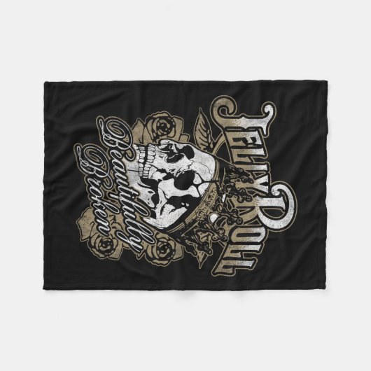 Jelly Roll - Prachtig gebroken Fleece Deken (Voorkant (Horizontaal))