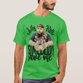Jelly Roll Somebody Save Me Vintage jongen T-shirt