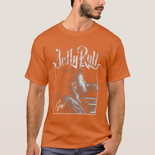 Jelly Roll Vintage family boy T-shirt (Voorkant)