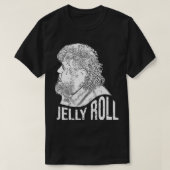 Jelly Roll Witte retro T-shirt (Design voorkant)