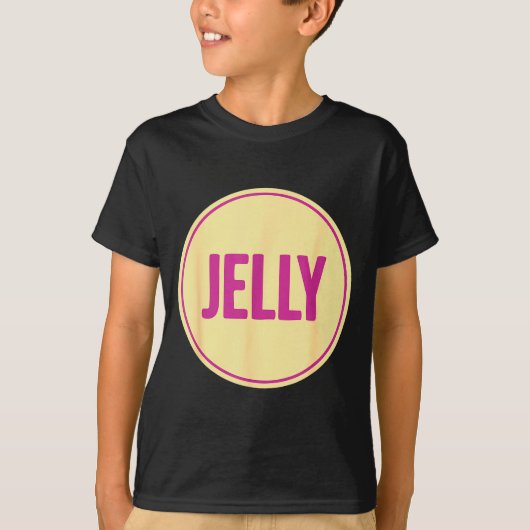 Jelly Shirt Adult Men Women Kids Peanut Butter Cos (Voorkant)