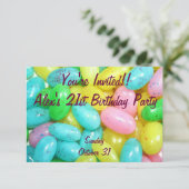 Jelly snoepjes kaart (Staand voorkant)