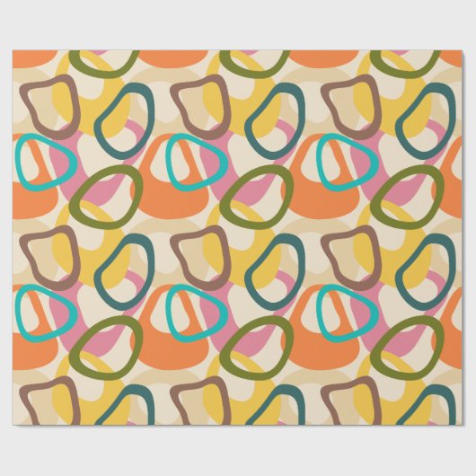 Jelly Squares Cadeaupapier (Vlak)