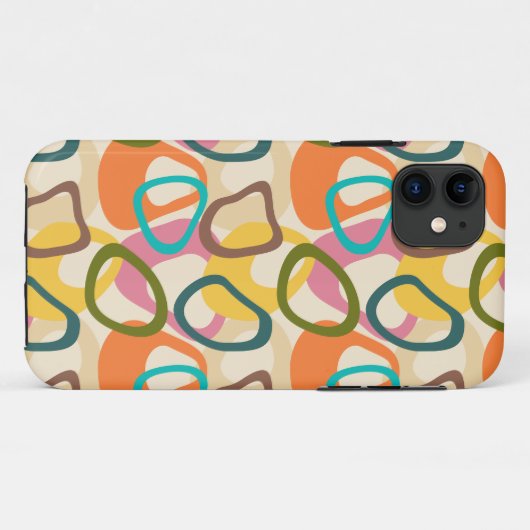 Jelly Squares Case-Mate iPhone Case (Achterkant (horizontaal))