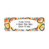 Jelly Squares Etiket (Voorkant)