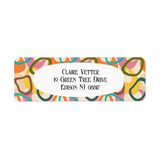 Jelly Squares Etiket (Voorkant)