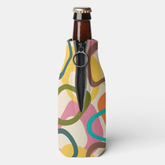 Jelly Squares Flesjeskoeler (Fles Achterkant)