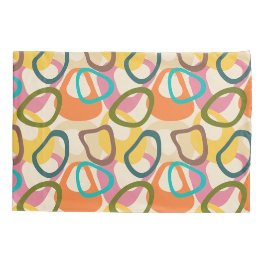 Jelly Squares Kussensloop (Achterkant)